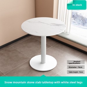 <span class=keywords><strong>Tavolo</strong></span> da Pranzo Quadrato in Pietra Sinterizzata per Uso Commerciale, Resistente al Calore e ai Graffi, per Negozi di Tè, Caffetterie, Ristoranti, Hotel e Hotpot - Product Image 3