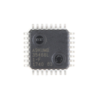 Microcontrôleur IC MCU 8 bits SMD ATMEGA168PA-AU d'origine authentique, 16K Flash 512B EE DIP