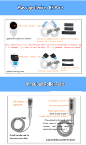 2026 New Slimming Weight Loss Products Muscle <b>Massage</b> Inner Ball Roller Body Shaping <b>Massage</b> <b>Machine</b> for Face Body - Product Image 5