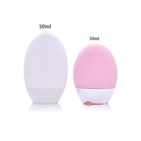 Offres Spéciales oie oeuf forme main crème paquet PP EN PLASTIQUE 30g 50g Lotion pour le corps Bouteille Cosmétique Soleil Crème Conteneur vide bouteille