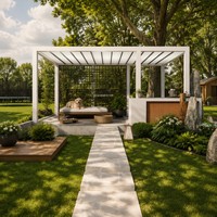 Pérgola Retráctil de Aluminio Personalizada, Sistema de Techo para Balcón de Alta Resistencia y Calidad, Fácil Montaje, Ecológica, Moderna y Lujosa