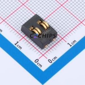 K76011-2P Button & Strip <b>Battery</b> Connector SMD Connector ( Operating Temperature: ) - Product Image 1