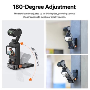 Support magnétique VRIG pour caméra d'<span class=keywords><strong>action</strong></span> Osmo Pocket 3 - Ventouse réglable en aluminium durable et fixation de bureau - Product Image 6