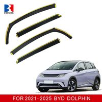 Déflecteurs de fenêtre latérale pare-pluie pour Toyota Cruiser 2019-2020 accessoires auto