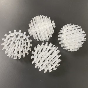 Accesorio moldeado de polipropileno (PP) plástico bola <span class=keywords><strong>Igel</strong></span> de 38mm para tratamiento de agua - Product Image 5