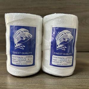Ficelle en <span class=keywords><strong>nylon</strong></span> blanc, cordon en <span class=keywords><strong>nylon</strong></span> 210D/36 - Ficelle de pêche résistante aux intempéries pour jardin, pêche, camping et filetage - Product Image 3