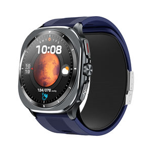 1,43 Polegada Tela Amoled Ecg Bomba de Ar Freqüência Cardíaca dos homens Smart Touch Watch Idosos Reloj Pressão Arterial e Monitor Cardíaco Assista - Product Image 5