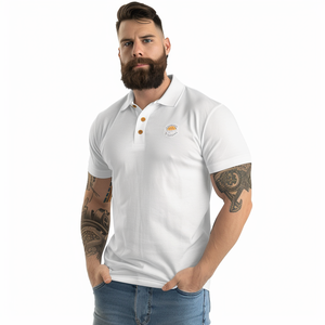 サッカーシャツ100% コットン男性用カジュアルポロシャツスリムフィットスポーツTシャツカスタムロゴとラベル - Product Image 3