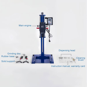 Homogeneizador Ultra Turraxx, Equipo de Mezcla, Homogeneizador de Laboratorio, Agitador, Mezclador, Dispersor de Pulpa de Pintura para Laboratorio Cosmético, Máquina Mezcladora Ultra - Product Image 5