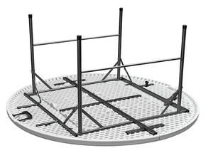 Bàn Nhựa Tròn Gấp Ngoài Trời <span class=keywords><strong>180</strong></span> Cm - Product Image 2