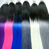 Extensions de cheveux en plumes D.S Hair 18-26 pouces, 100% cheveux humains naturels, durables et longue durée