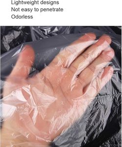 Capa desechable para peluquería, 50 unidades, delantal impermeable desechable para corte de pelo, capa para peluquería, capa antiestática para corte de pelo - Product Image 2