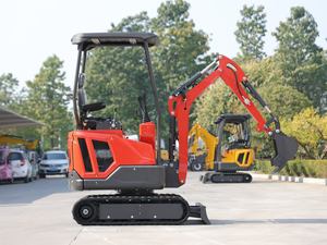 Mini-excavatrice chinoise d'occasion 2 tonnes 1 tonne Mini pelle Petit excavateur Excavatrices d'occasion Petit excavateur Godet Moteur Isuzu - Product Image 5