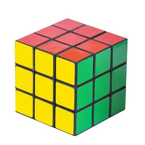 Cubo mágico em forma de estrela mágica 3x3x3 mini 3D com logotipo personalizado, cubos de quebra-cabeça de velocidade