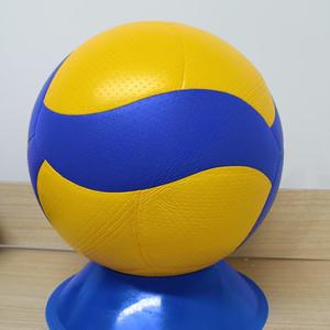 Balones de Voleibol Suaves al Tacto para Exteriores, Balones de Voleibol Rojos Originales para Entrenamiento, Inflables, de PU para Interiores - Product Image 1