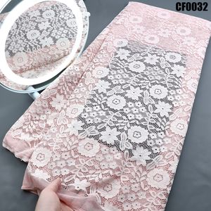 Supoo Sexy noir français dentelle de cils dentelle chantelly tissu de dentelle pour robe - Product Image 3