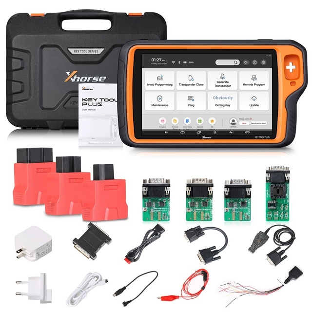 Xhorse VVDI Key Tool Plus Pad Global Advanced Version All-in-One Programmer Get Free ID48 96bit 3 Tokens