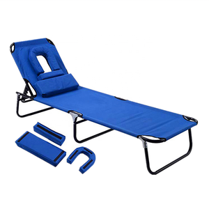Mobilier de <span class=keywords><strong>jardin</strong></span> extérieur Bureau Patio <span class=keywords><strong>Salon</strong></span> équilibré en acier Chaise de plage inclinable pliante Chaise pliante sans gravité Chaise longue de soleil - Product Image 4