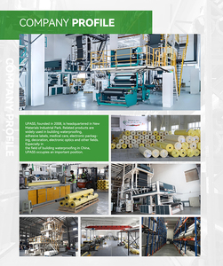 Fabricación hábil Material de bobina impermeable chino Película de liberación de <span class=keywords><strong>PET</strong></span> Moldeo por soplado Transparente Suave - Product Image 4