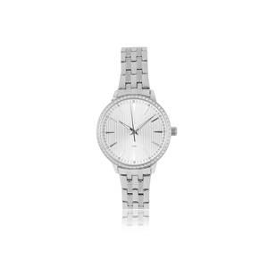 Elegantes Relojes de Pulsera de Acero Inoxidable con Esfera de Cristal Minimalista, Resistentes al Agua hasta 50 Bares, Cierre Oculto con Botón de Presión, Unisex - Product Image 1