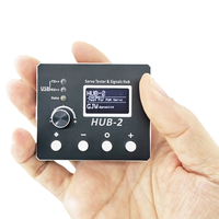 Adaptateur polyvalent USB Type-C vers RS485/TTL 5-30V HUB-2 avec prise en charge PWM 3Mbaud, testeur de servomoteur, contrôleur de moteur DC programmable