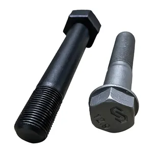 Máy xúc Hex Bolt và lốp Nut cho máy móc kỹ thuật, các bộ phận 1j370 Hex theo dõi Head Bolt và NUT 1j5257