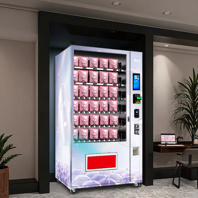 High-end Touch Screen Facial Mask Vending Machine Unmanned Self-service Vending Machine for Refrigerated Boxed Cosmetics