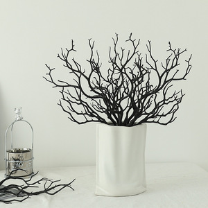 Ramas de Coral Artificiales, Ramas de Plástico Negras para Decoración del Hogar y Bodas - Product Image 1