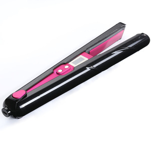 Lisseur et fer à boucler sans fil USB à revêtement céramique, double tension, écran LCD, portable, le plus vendu - Product Image 3