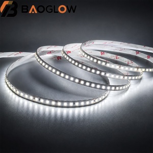 ไฟ LED แบบตัดได้ SMD2835 ขนาด 5 ซม. ความหนาแน่น 140LED/เมตร DC24V 10W/เมตร แผงวงจรทองแดง-อะลูมิเนียม 8 มม. 18/25  ค่า Ra70 3000K 4000K 6500K สำหรับไฟบันได  ขั้นต่ำในการสั่งซื้อน้อย - Product Image 4