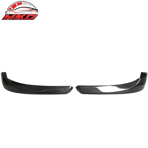 Lèvre de pare-chocs avant compatible avec BMW E90 328 335 2009-2011, séparateur en fibre de carbone, spoiler 2 pièces, pièces auto de haute qualité, kit carrosserie - Product Image 2