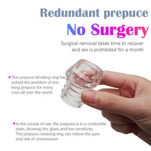 Anneau pénien réaliste en TPE souple réutilisable pour <span class=keywords><strong>homme</strong></span>, pour un plaisir masculin durable et plus intense - Product Image 3