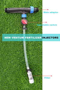 Nouvel injecteur d'engrais agricole Venturi 1 pouce, mélangeur de fertigation pour système d'irrigation goutte à goutte en serre agricole - Product Image 3