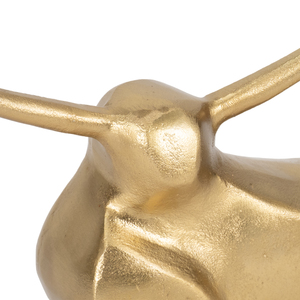 Statuetta di Standing Bull, scultura moderna in metallo per decorazioni per la casa, soggiorno, mensola, ufficio, tavolino da caffè. - Product Image 5