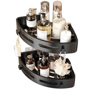 Perforation-Free Bathroom Triangle Storage <b>Shelf</b> <b>Wall</b> <b>Mounted</b> Bathroom Toilet Washstand Shower Corner Storage <b>Shelf</b> - Product Image 1