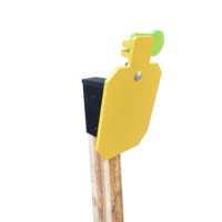 Cible de tir en acier blindé AR500 12*20 pouces, épaisseur 3/8 po, cible de torse réactive pour entraînement IDPA