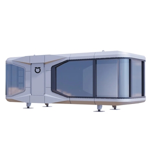 Maison préfabriquée extensible, capsule spatiale, lit, cabine, hôtel, conteneur, maison, cabine de couchage, petite maison mobile d'extérieur - Product Image 5