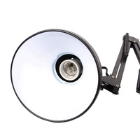 Lampe de table USB multifonctionnelle flexible avec bras articulé, fixation par pince, pliable, tactile, lampe de bureau LED pour l'étude
