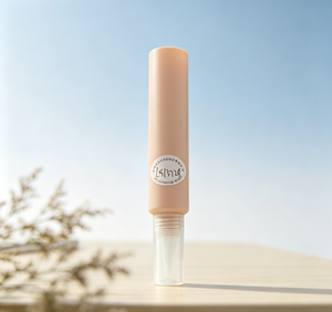 Tubo de PE Rosa Mate de 10 ml con Punta Fina, Tapa Transparente de PP, Impresión Personalizada, Envase Vacío para <span class=keywords><strong>Corrector</strong></span> Líquido, Maquillaje de Ojos, Muestra, OEM - Product Image 4