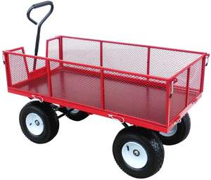 Chariot de remorque de jardin de 350kg - Product Image 1