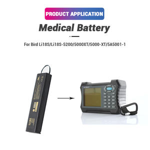ליתיום יון <span class=keywords><strong>7.4V</strong></span> <span class=keywords><strong>5200mAh</strong></span> Li18S Li18S-5200 סוללת ליתיום יון סוללות רפואיות לציפור 5000XT 5000-XT 5A5001-1 מד חשמל דיגיטלי - Product Image 3