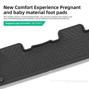 Tapis de <span class=keywords><strong>coffre</strong></span> 3D TPE complet, épaisseur 2,1 mm, imperméable, antidérapant, facile à nettoyer, pour <span class=keywords><strong>Volvo</strong></span> EX90 2025 version F - Vente chaude - Product Image 3