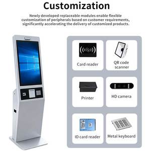 Kiosques <span class=keywords><strong>de</strong></span> <span class=keywords><strong>paiement</strong></span>, kiosque à écran tactile 27 pouces, <span class=keywords><strong>terminal</strong></span> <span class=keywords><strong>de</strong></span> commande automatique mural, kiosque <span class=keywords><strong>de</strong></span> commande automatique pour écran <span class=keywords><strong>de</strong></span> menu - Product Image 3