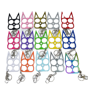 Llaveros Metálicos Bonitos al por Mayor - Llaveros de Gato de Dibujos Animados para Damas y Mujeres, Llaveros con Forma de Animal para Niñas, Regalos de Joyería de Moda - Product Image 1