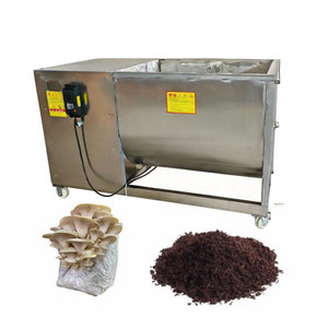Mezclador de Sustrato para Hongos de 300 kg, Estructura de Doble Hélice, Eficiente y Duradero - Product Image 1