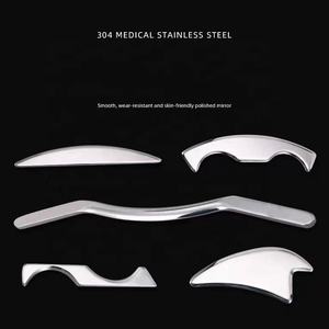 Paslanmaz çelik Fascia bıçak beş parçalı Set Myofascial Release bıçak fizyoterapi IASTM araçları tüm vücut Fitness özel Gua Sha - Product Image 2