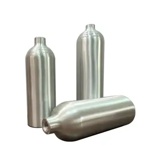 Co2 Fles Aluminium Cilinder Voor Huishoudelijke Commerciële Soda Maker Machine <span class=keywords><strong>Aquarium</strong></span> <span class=keywords><strong>1l</strong></span> 2l 4l W21.8 G5/8 - Product Image 2
