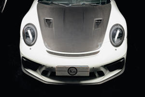 किमी कार्बन फाइबर हाईट गुणवत्ता इंजन हुड 991 gt3 kbumers और हुड एक्सेसरी - Product Image 4