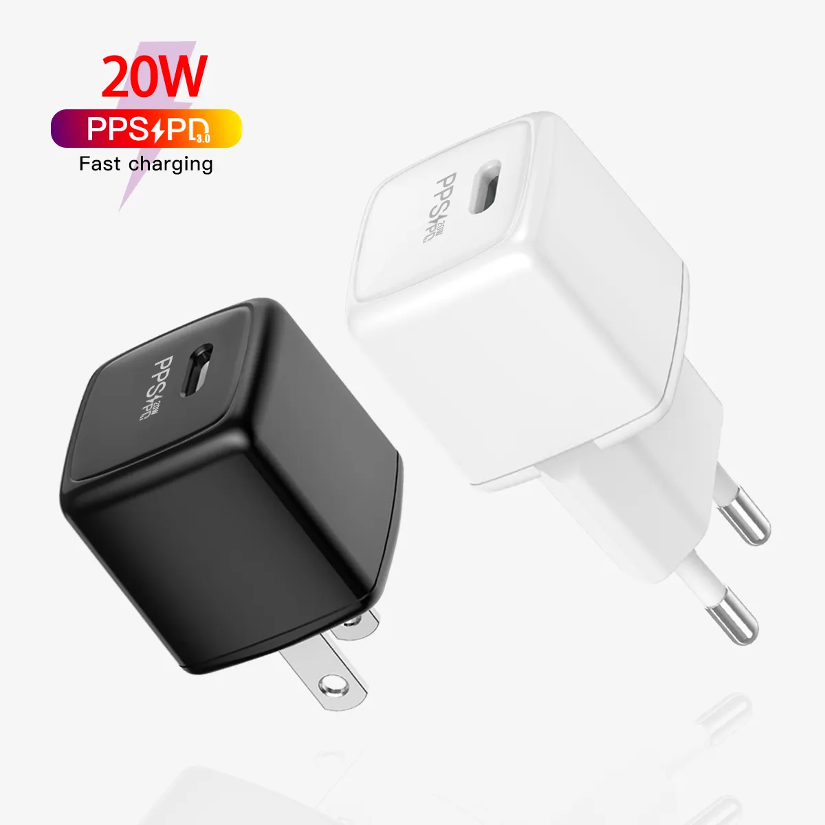 Hot Deals CE CB PD 20w mini wall charger mobile phone 20w type c fast charger