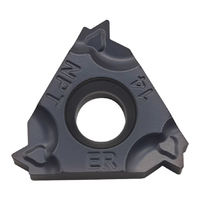 Insertos roscados CNC Fabricación OEM 16ER/L A60/G60/AG60 A55/G55/AG55 Puntas de torneado de rosca de carburo de tungsteno